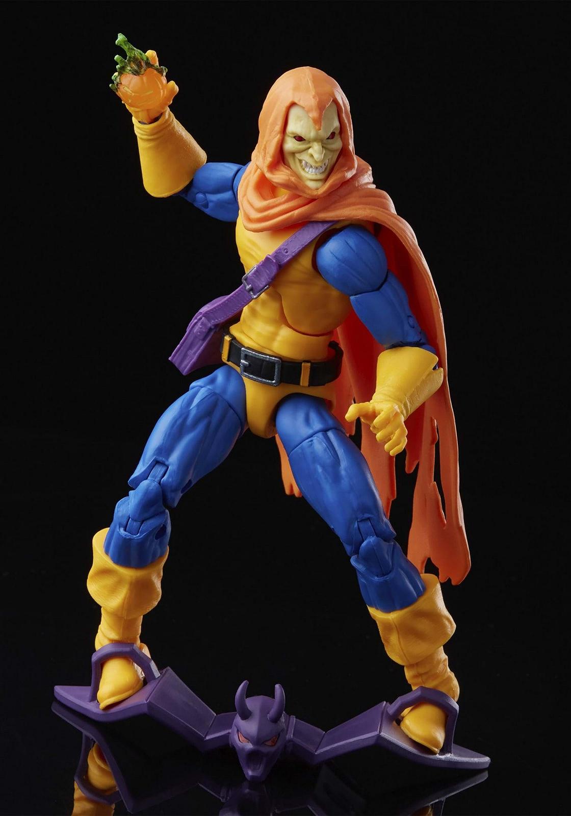 Фігурка Spider-Man Marvel Legends Series Хобгоблін 15 см, з 3 аксесуарами: планер, гарбузова бомба, сумка, фото №8