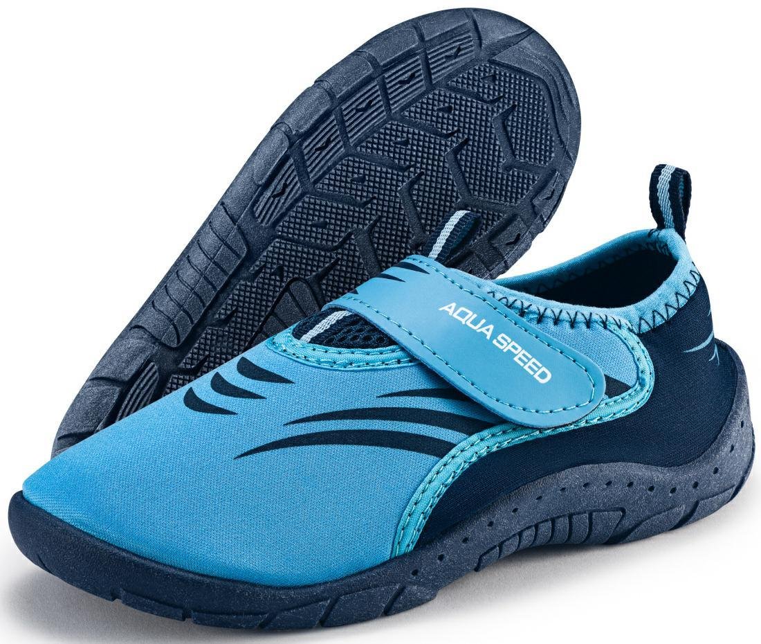 Аквашузы Aqua Speed AQUA SHOE MODEL 27E бирюзовый, черный размер 30, фото №2