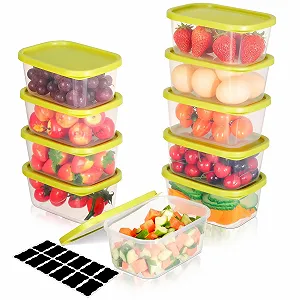 Контейнери для зберігання продуктів Romon 710 мл герметичні для Meal Prep Зелений - Фото 1
