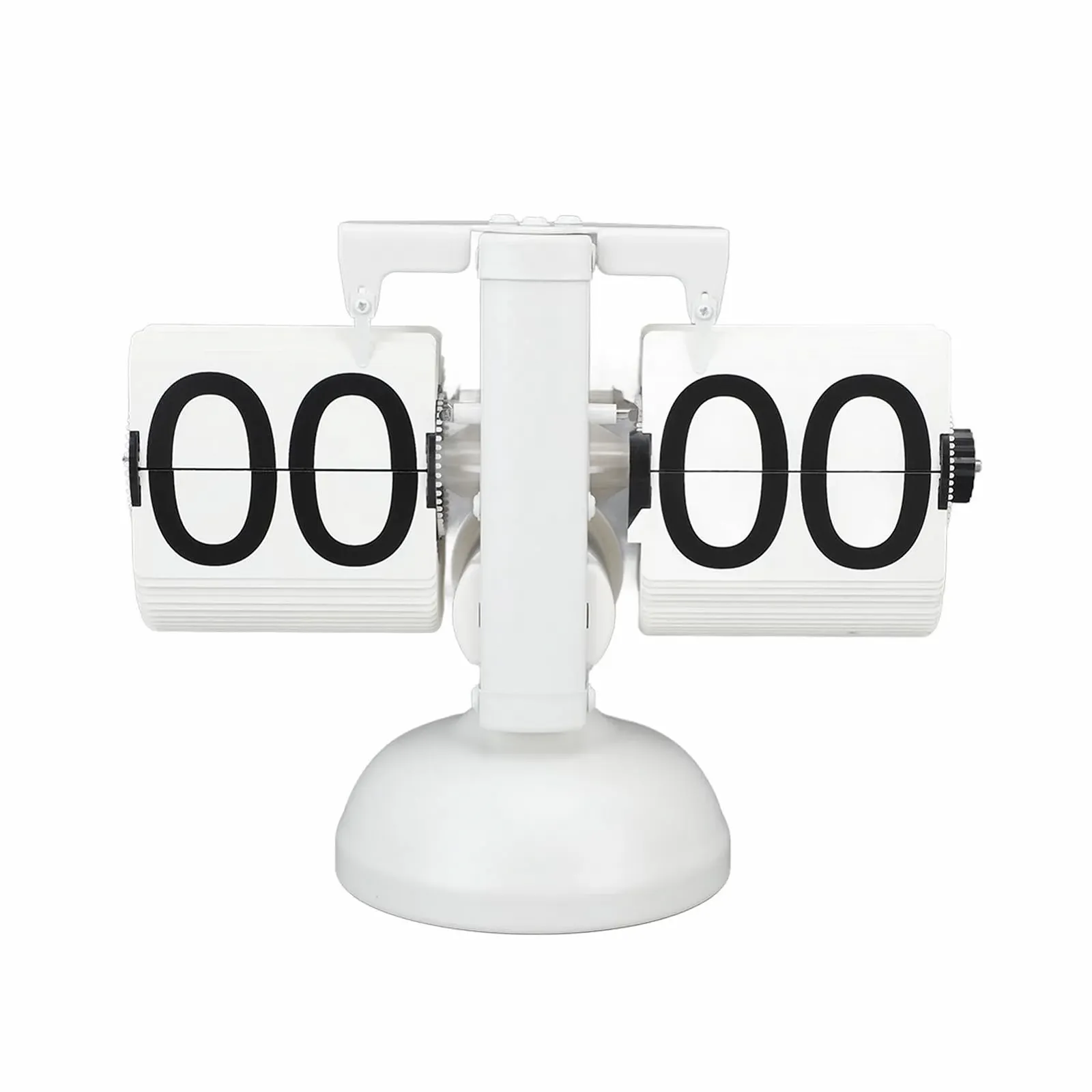 Настільний годинник PODSJD Ретро дизайн 24-годинний дисплей Білий, фото №5