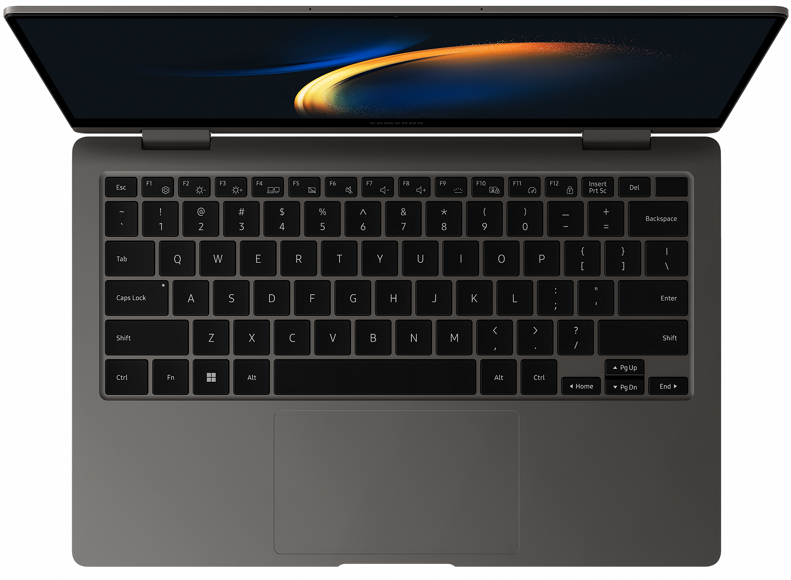 Сенсорний ультрабук 15.6" Samsung Galaxy Book3 360 (750QFG-KA2IT) Intel Core i5-1340P RAM 8GB SSD 512GB 22год батарея Windows 11 Алюмінієвий корпус (UKR), фото №5