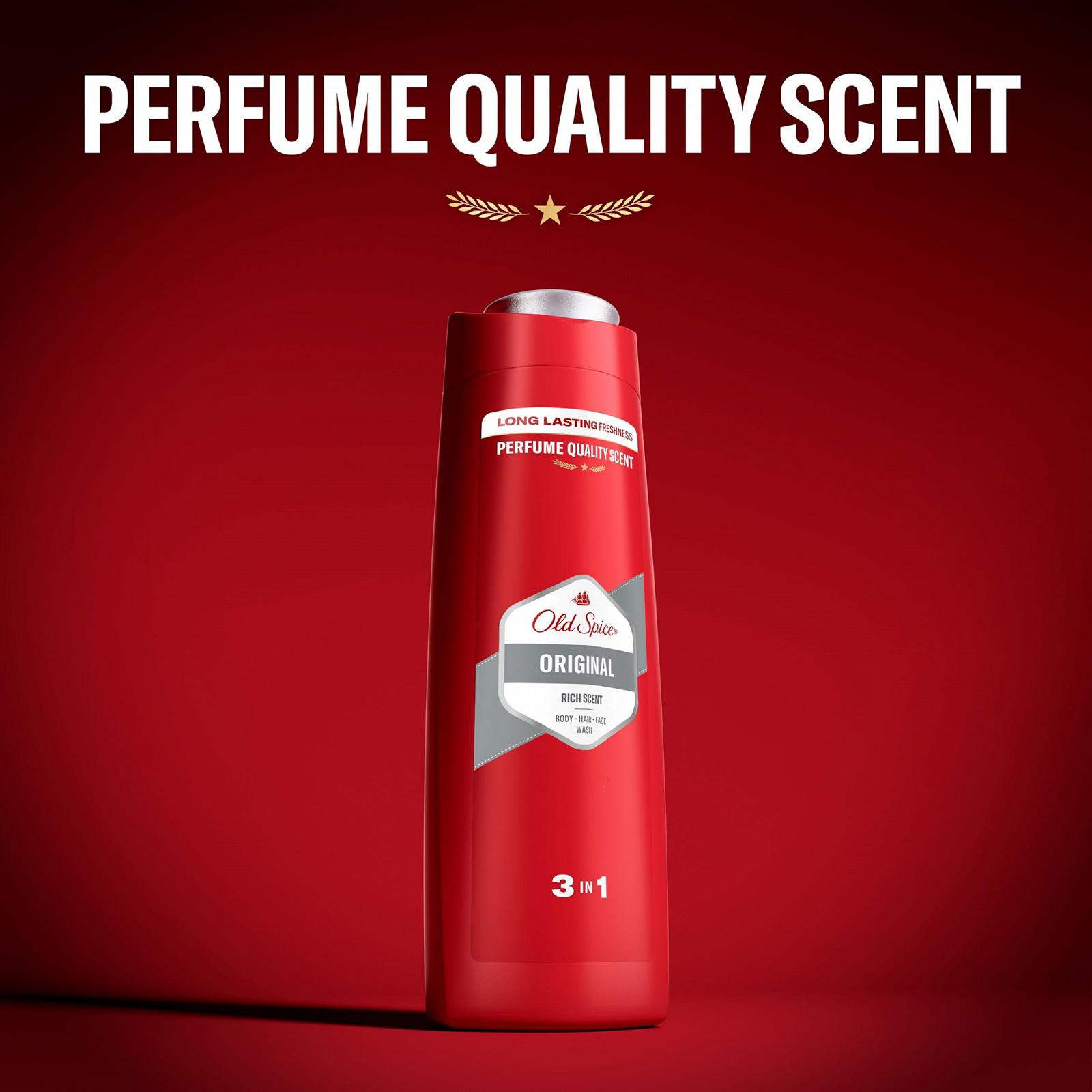 Гель для душу та шампунь Old Spice Original для чоловіків 3-в-1 для тіла, волосся та обличчя 400 мл, фото №2