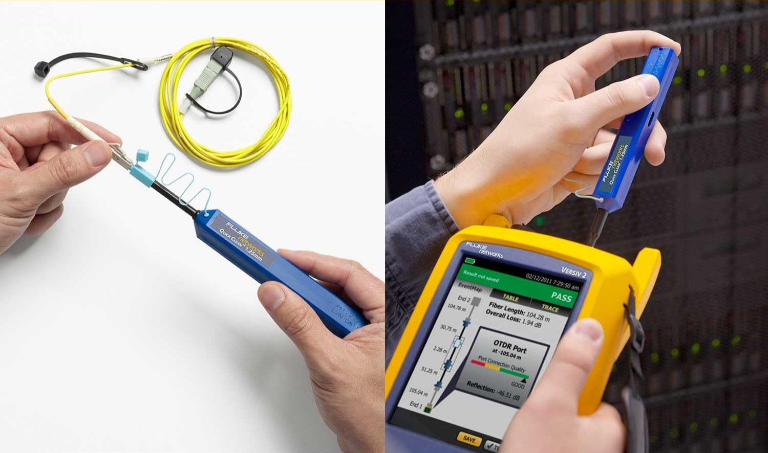 Набор очистителей Fluke Networks QuickClean для оптоволоконных разъемов 1.25мм 5шт Синий, фото №3