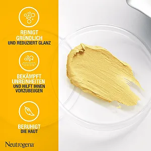 Маска Neutrogena Curcuma Clear Заспокійлива Очищуюча synthetic.ua - Фото 1