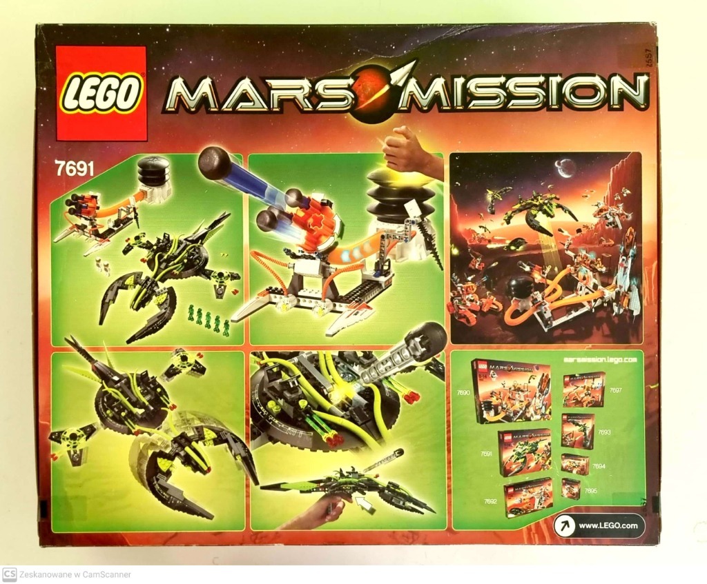 Дитячий конструктор LEGO Mars Mission ETX Alien Mothership Assault (7691), фото №2
