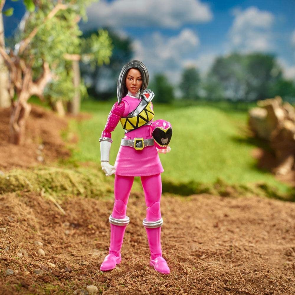 Фігурка Power Rangers Dino Charge Рожевий Рейнджер, серія Lightning Collection, 15 см, фото №7