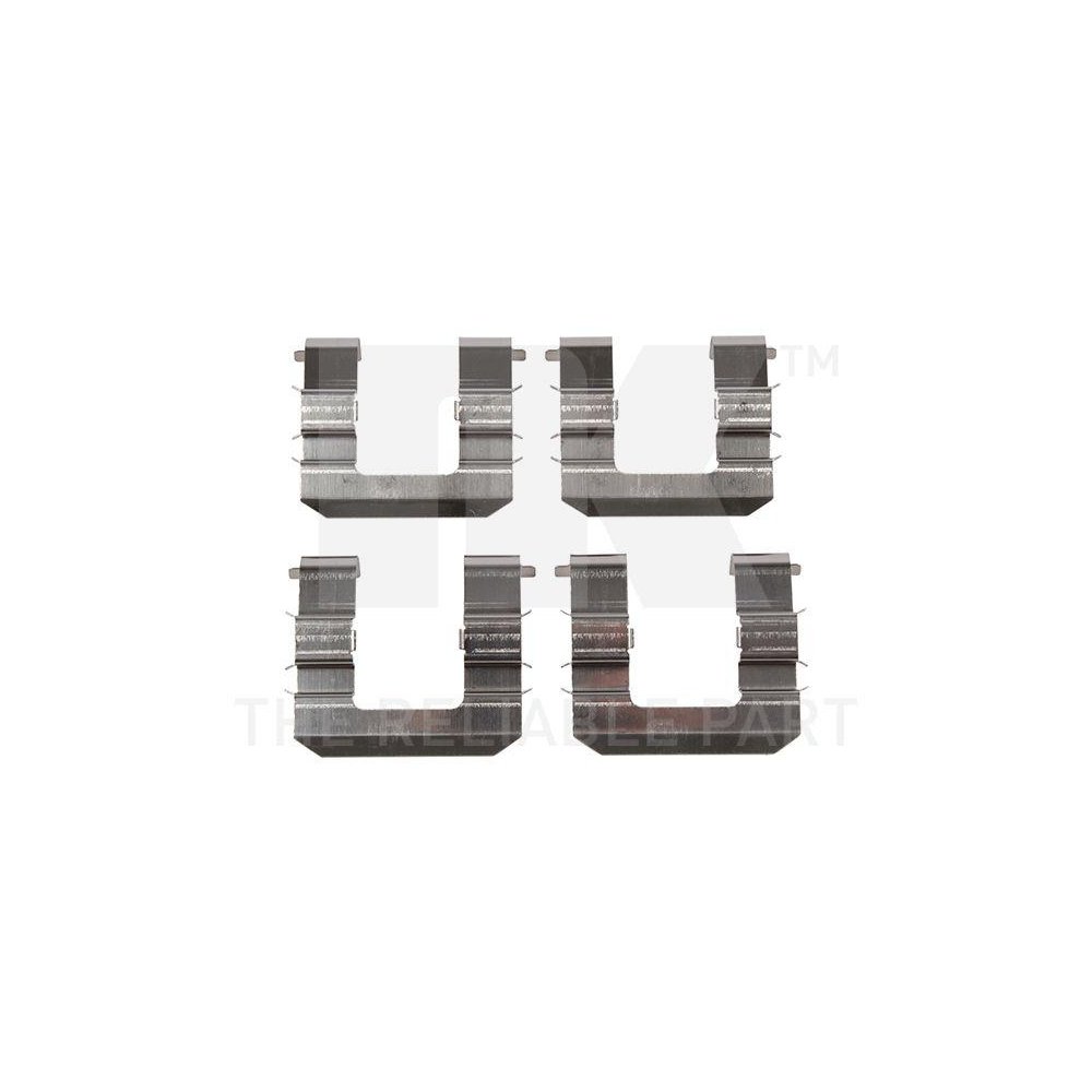 Комплект аксессуаров, тормозные колодки дисковые NK 79341735, передний мост, фото №1