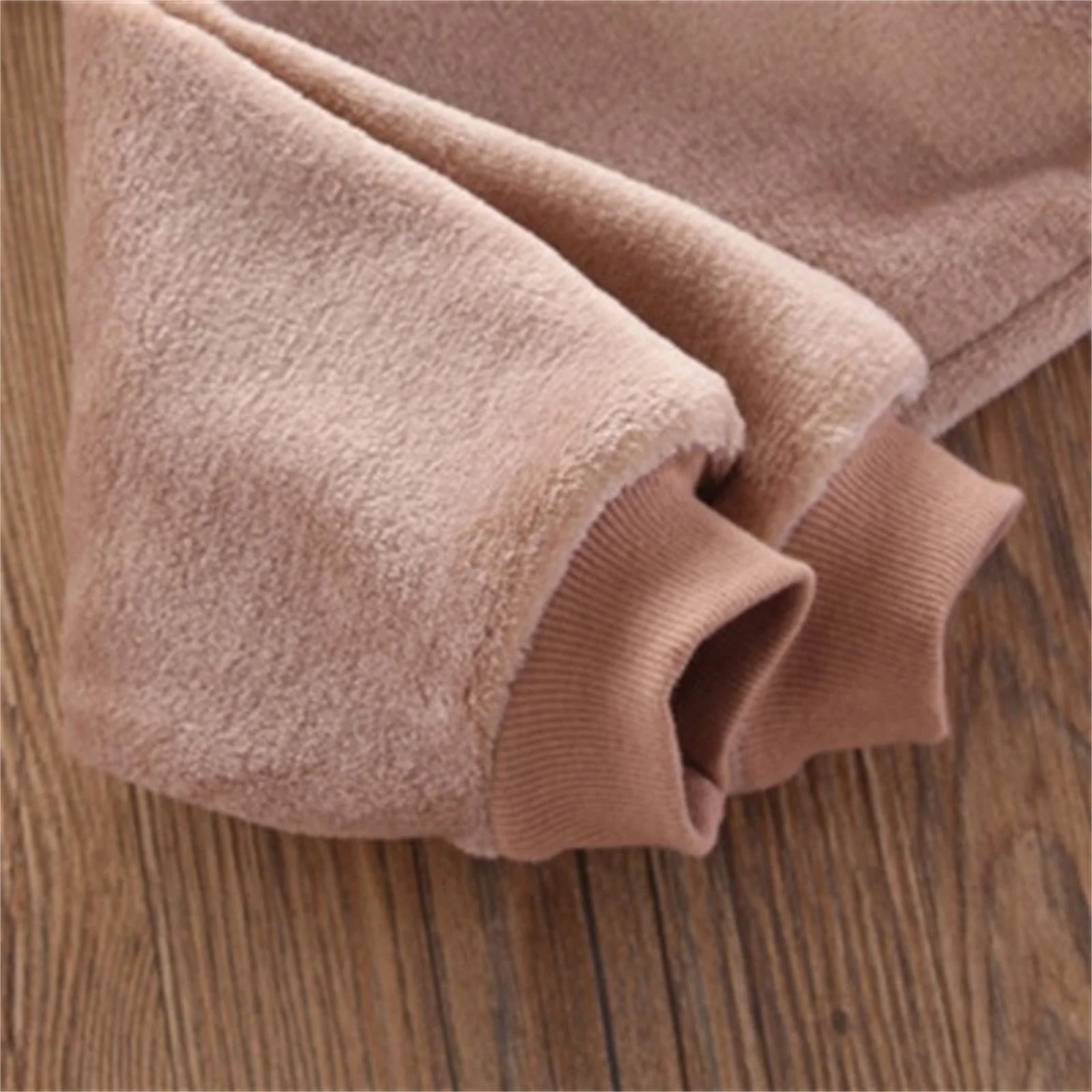 Дитяча піжама для хлопчиків і дівчаток, теплий флісовий комплект, фото №5