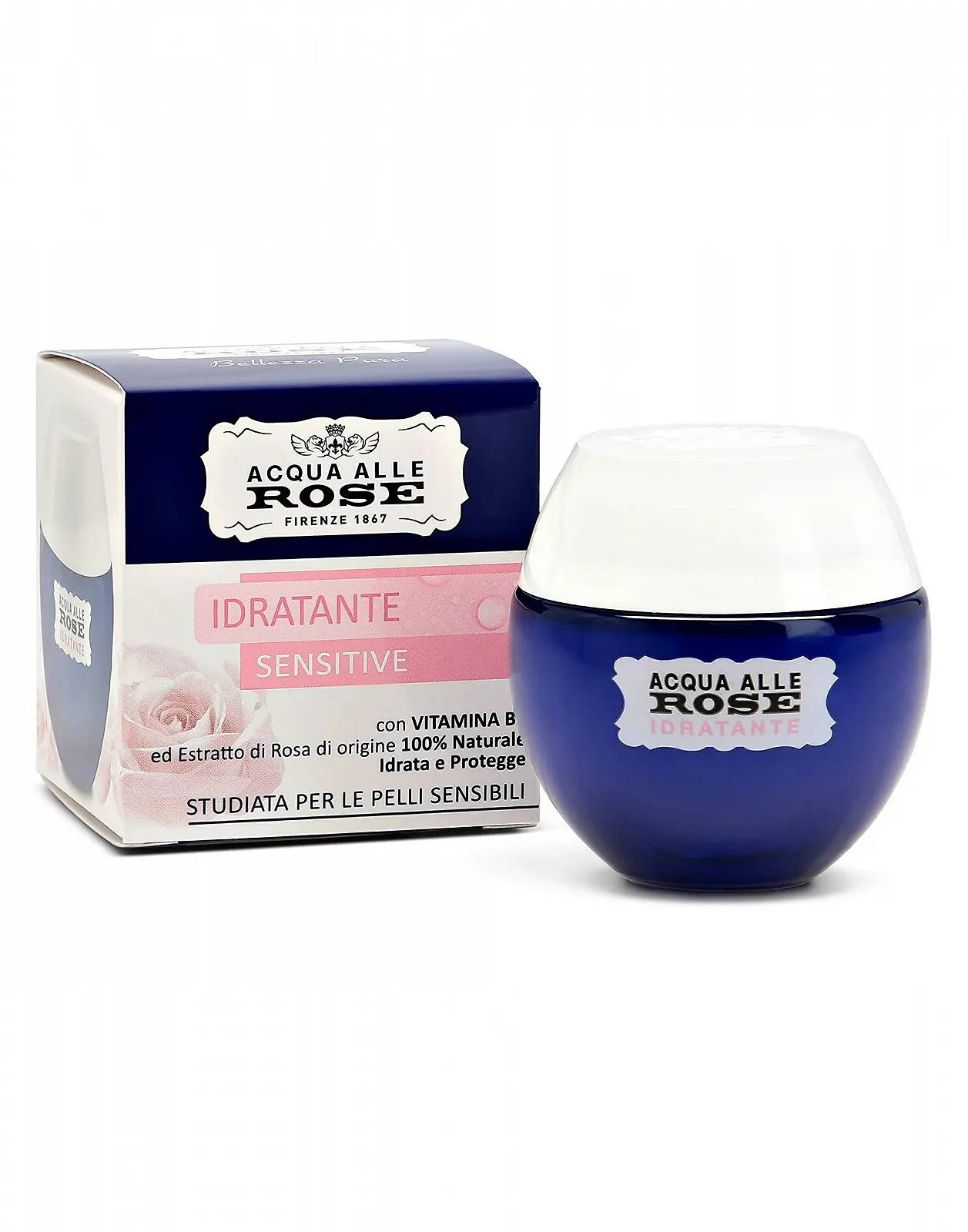 Крем для обличчя Acqua Alle Rose Roberts Moisturizing Lenitive зволожувальний заспокійливий 50 мл, фото №3 Крем для обличчя Acqua Alle Rose Roberts Moisturizing Lenitive зволожувальний заспокійливий 50 мл, фото №3