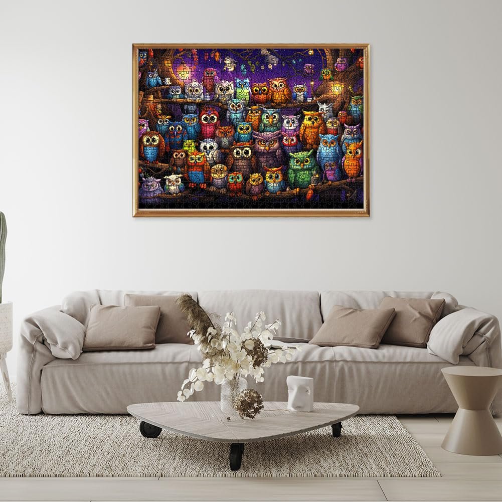 Пазл Vicloon 1000 элементов Owl Themes, фото №6