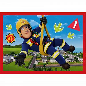 Пазл Trefl Fireman Sam The Adventures of Fireman Sam 4 в 1 12-24 елементи synthetic.ua - Фото 1