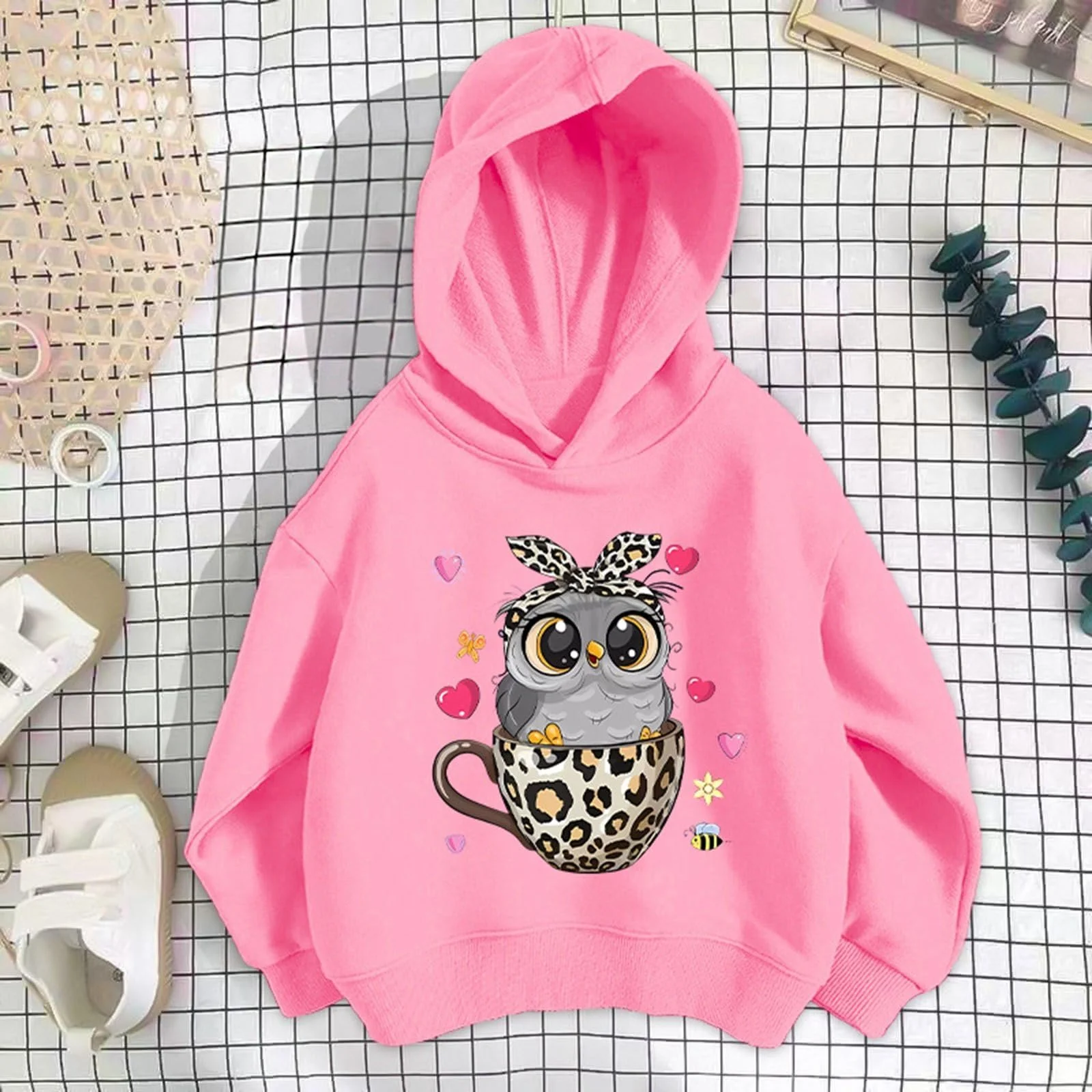 Худі для дівчинки-підлітка на осінь з капюшоном на блискавці, фото №2