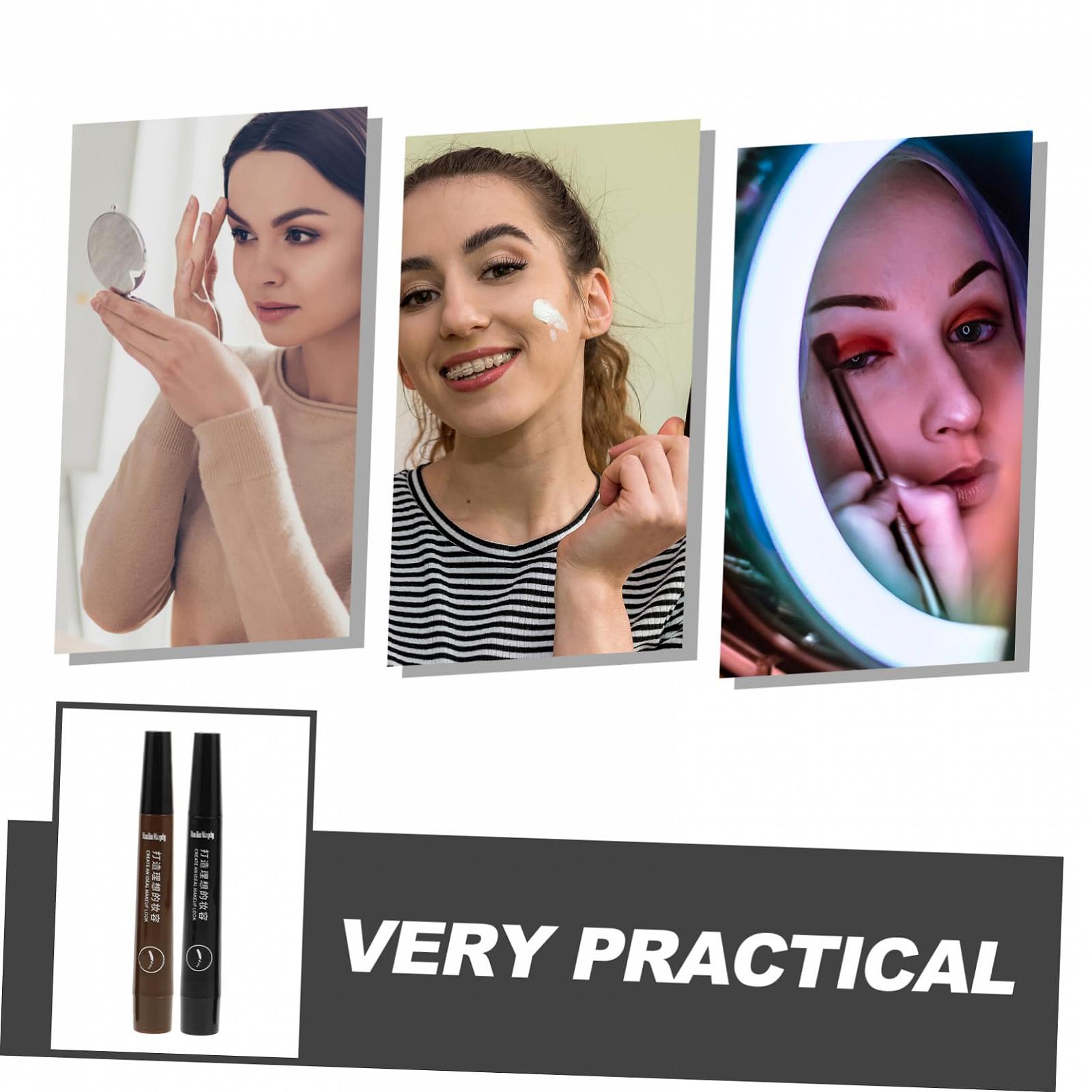 Карандаш для бровей Beaupretty Pack of 4 Четырехточечный Жидкий Карандаш для бровей Черный, фото №6 Карандаш для бровей Beaupretty Pack of 4 Четырехточечный Жидкий Карандаш для бровей Черный, фото №6