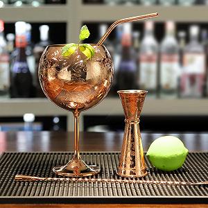 Набір келихів для джин-тоніку класу люкс Gin and Tonic, коктейльних винних келихів з нержавіючої сталі synthetic.ua - Фото 1