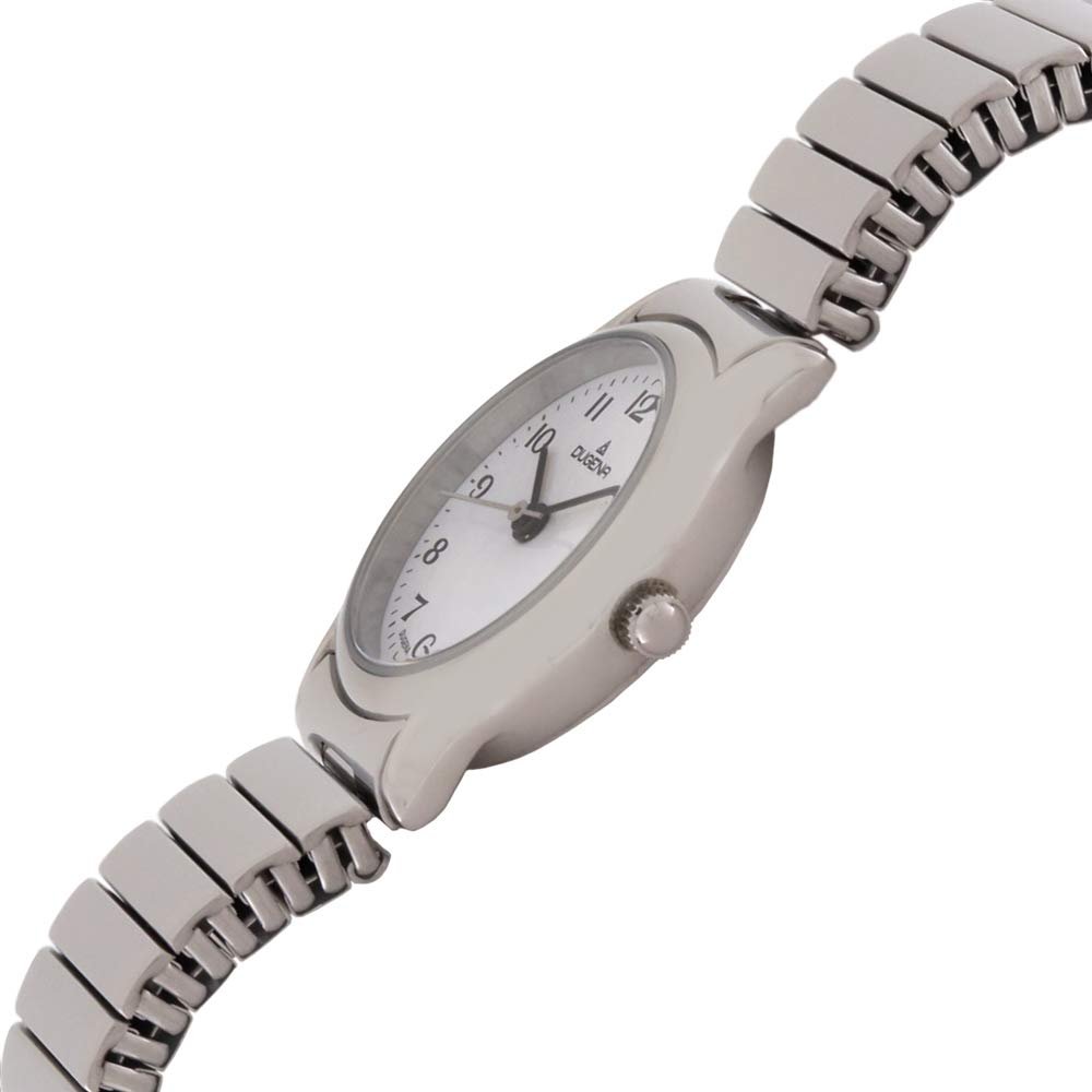 Женские часы Кварцевые Dugena Vintage Comfort Белый циферблат Серебристый, фото №4 Женские часы Кварцевые Dugena Vintage Comfort Белый циферблат Серебристый, фото №4
