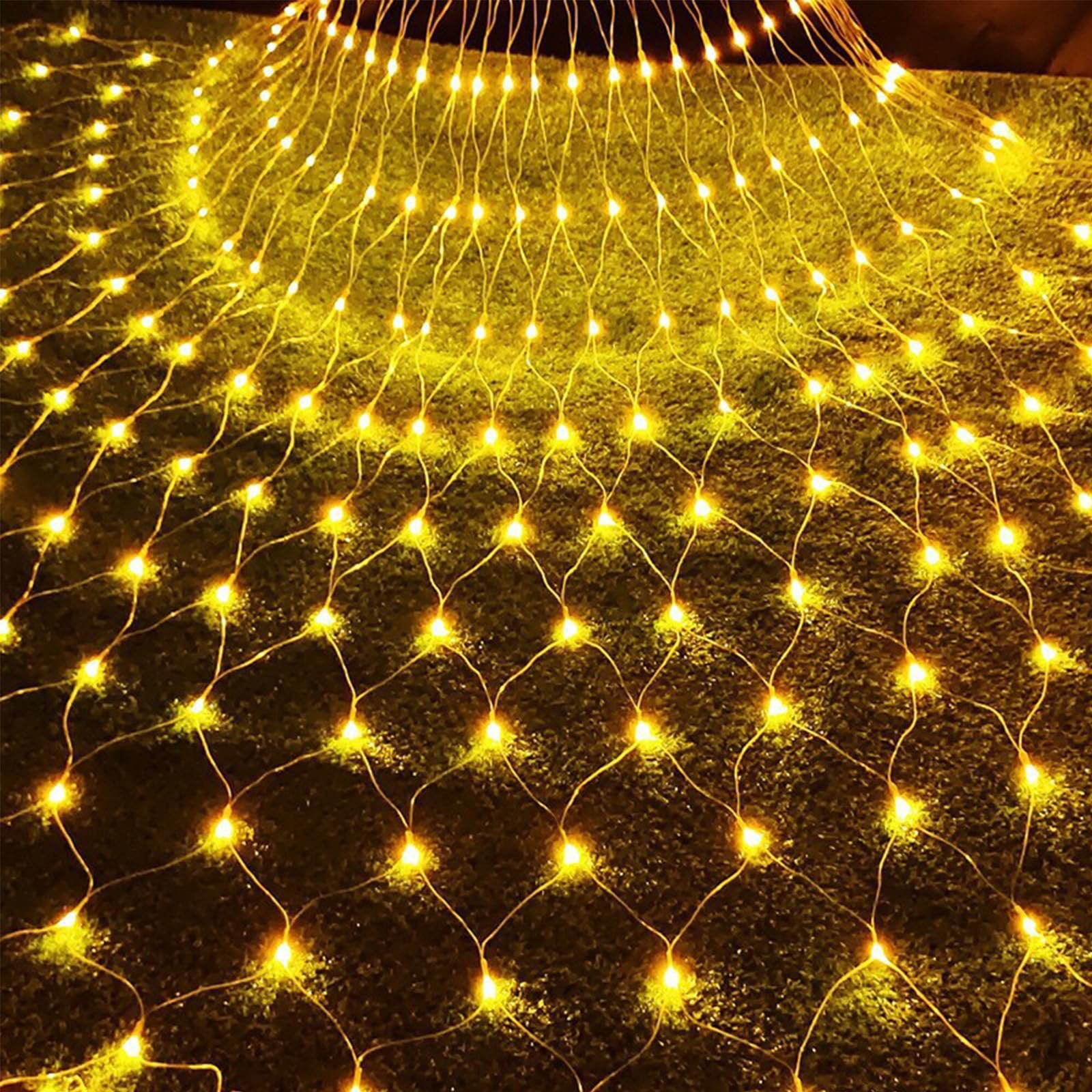 Сетка светодиодная ENLACE 1.5 x 1.5 м, 96 LED, теплая белая, фото №4