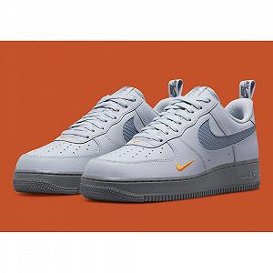 Кроссовки Nike Air Force 1 Low Wolf Grey Kumquat Размер 46 - Фото 1