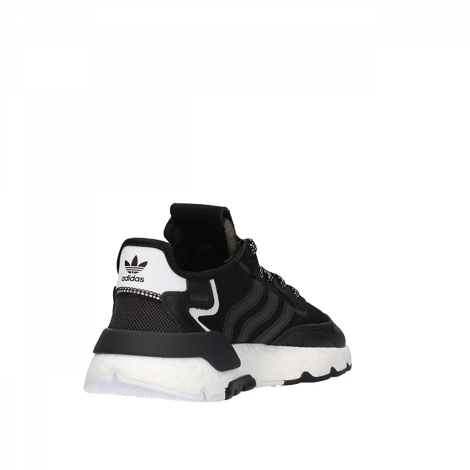 Обувь для гимнастики adidas Унисекс Детские Nite Jogger J Чёрный, фото №5 Обувь для гимнастики adidas Унисекс Детские Nite Jogger J Чёрный, фото №5