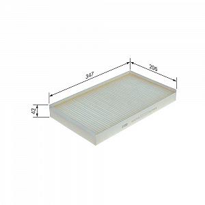 Фильтр салона BOSCH 1 987 432 195 для MERCEDES-BENZ RENAULT GENERIC - Фото 1