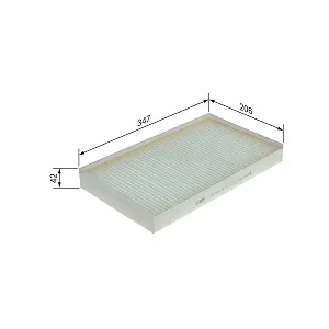 Фільтр салону BOSCH 1 987 432 195 для MERCEDES-BENZ RENAULT GENERIC - Фото 1