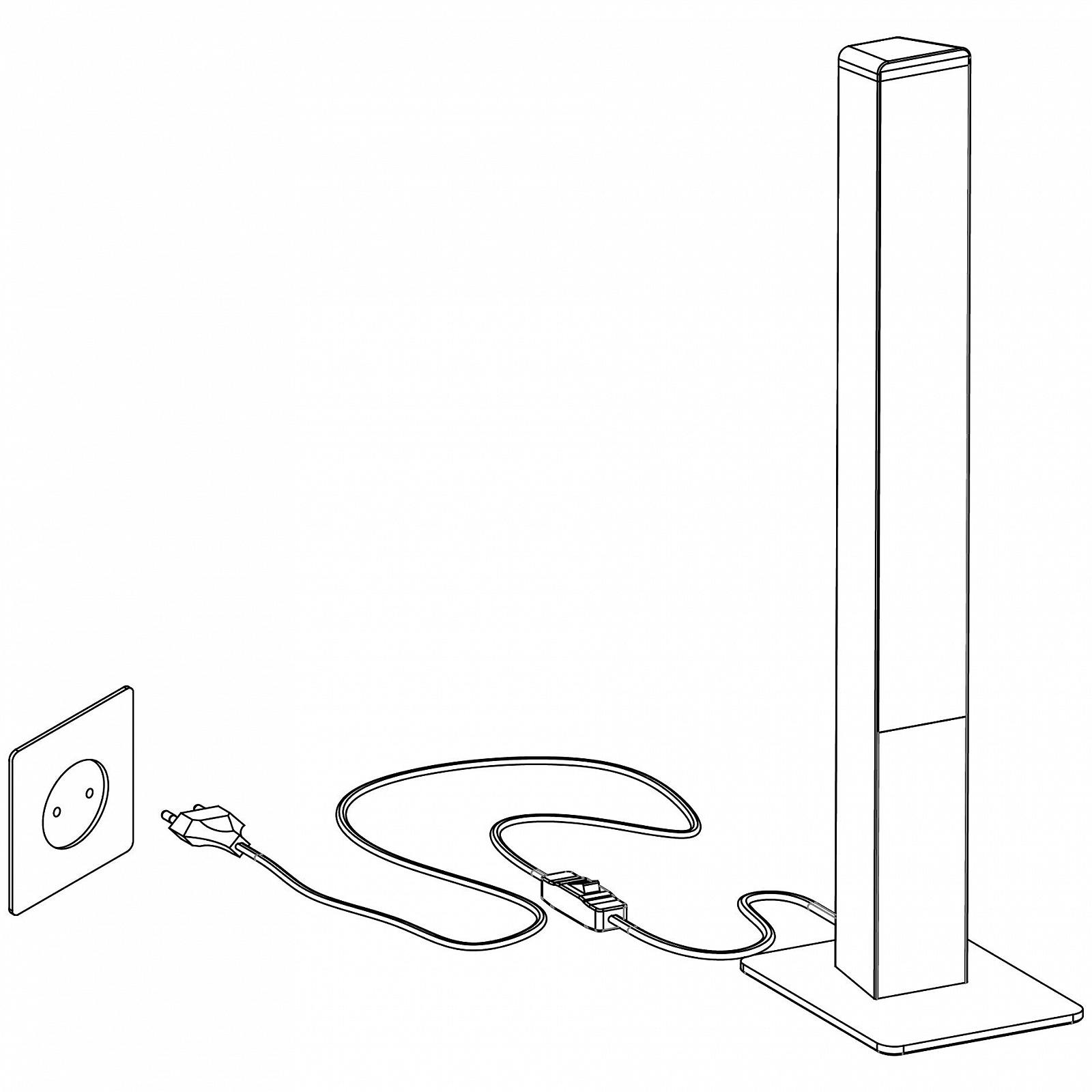 Настільна лампа EGLO connect.z Simolaris-Z Smart Home LED ZigBee RGB Димована Чорна, фото №7