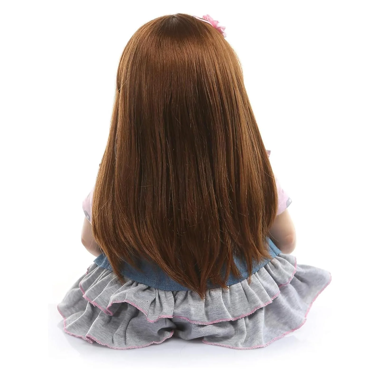 Кукла ZIYIUI Reborn Dolls Toddler 24 дюйма 60 см мягкий винил силикон реалистичная детская кукла ручной работы девочка, фото №6