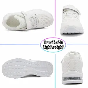 Детские Кроссовки для Мальчиков и Девочек Спортивная Обувь для Улицы Легкие Теннисные Кроссовки для Помещений Унисекс synthetic.ua - Фото 1