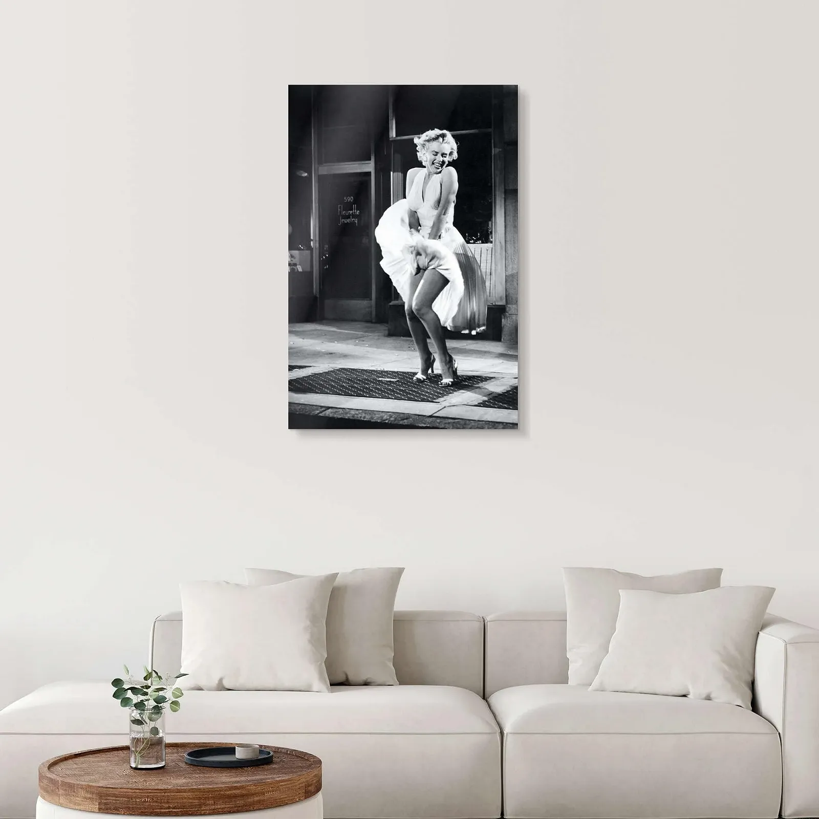 Картина з акрилового скла Posterlounge Celebrity Collection Marilyn - The Seven Year Itch 40 x 60 см Чорно-біла, фото №4 Картина з акрилового скла Posterlounge Celebrity Collection Marilyn - The Seven Year Itch 40 x 60 см Чорно-біла, фото №4