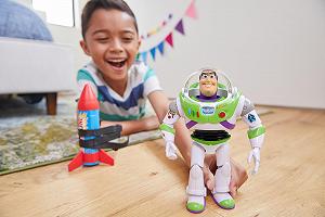 Ігрова Фігурка Mattel Disney and Pixar Toy Story Базз Лайтер 30,5 см з ракетою та 20+ звуками, Rocket Rescue Pack Buzz Pack, HTR73, різнокольоровий synthetic.ua - Фото 1