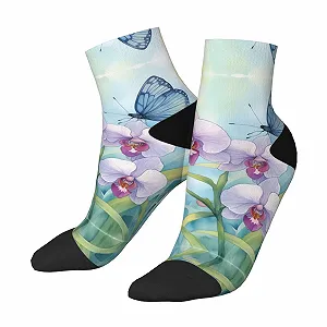 Шкарпетки Квітка Орхідея На всі сезони One Size synthetic.ua - Фото 1