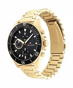 Часы Tommy Hilfiger Кварцевый Multi Dial Мужской 1791919 Золотистый synthetic.ua - Фото 1