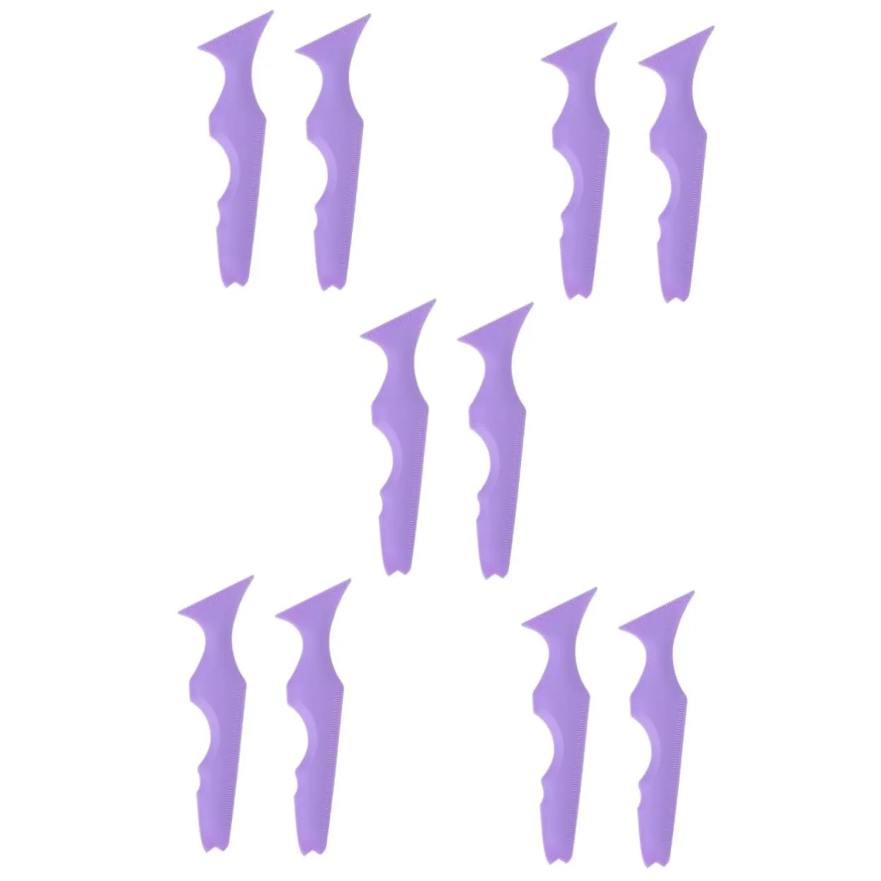 Трафарет для подводки Beavorty, 10 шт, силиконовая, фото №1