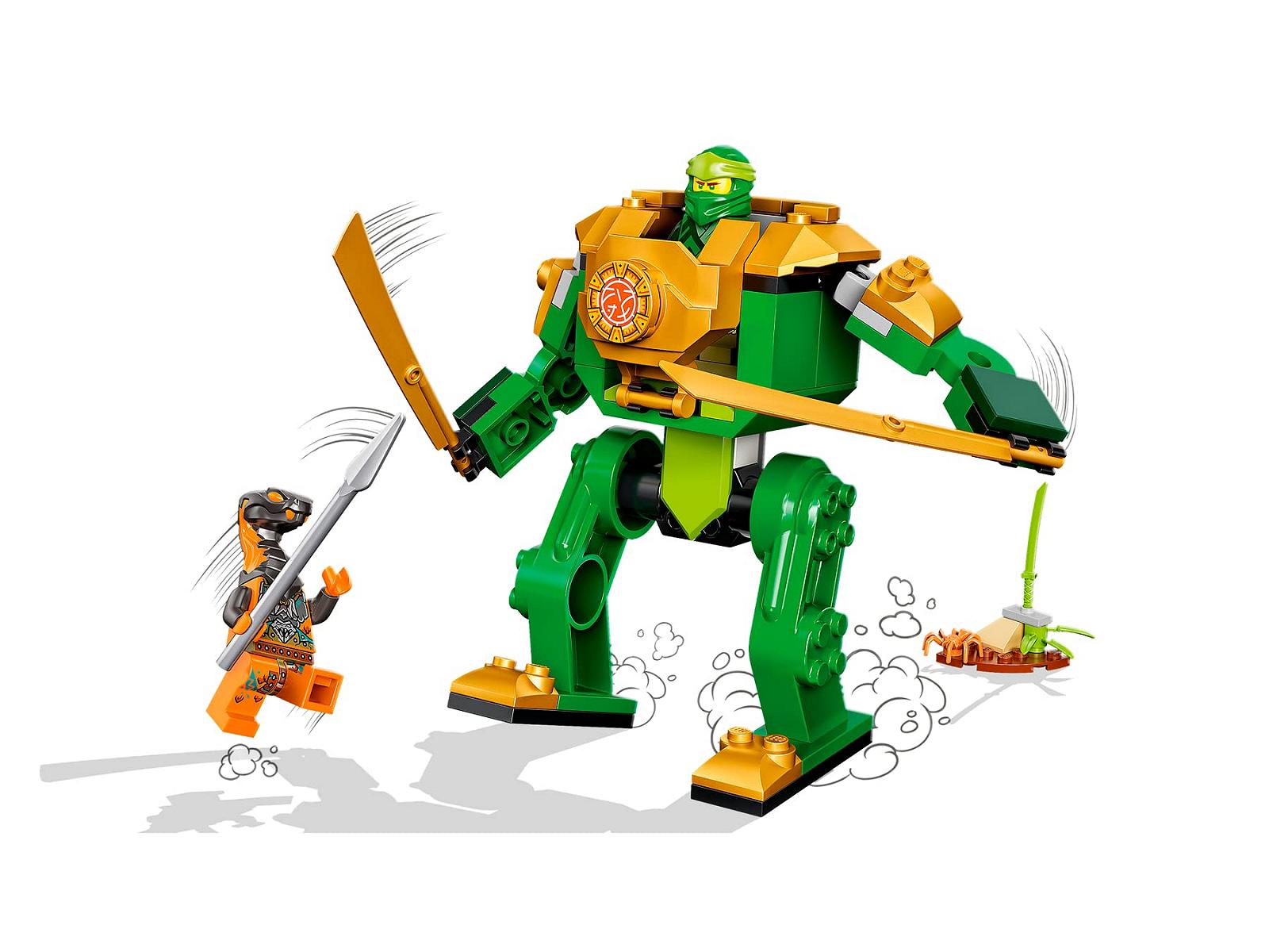 Набор Lego Ninjago Кая Огненный дракон EVO 71762 + Ninjago Ллойда Ниндзя-Мех 71757 для детей от 6 лет, фото №8