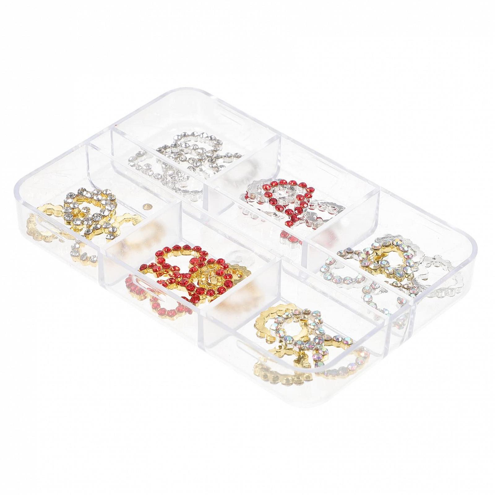 Украшения для ногтей FRCOLOR Сердце, 60 шт., фото №3 Украшения для ногтей FRCOLOR Сердце, 60 шт., фото №3