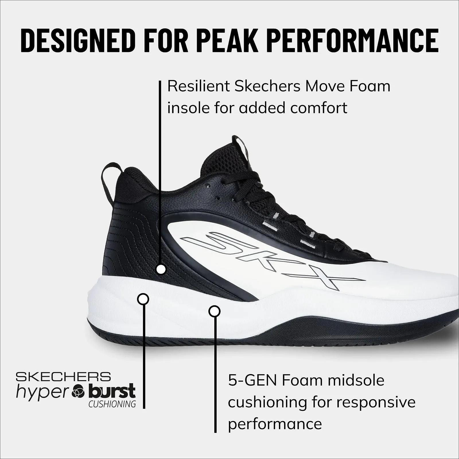 Кроссовки Skechers Skx League Basketball, фото №3 Кроссовки Skechers Skx League Basketball, фото №3