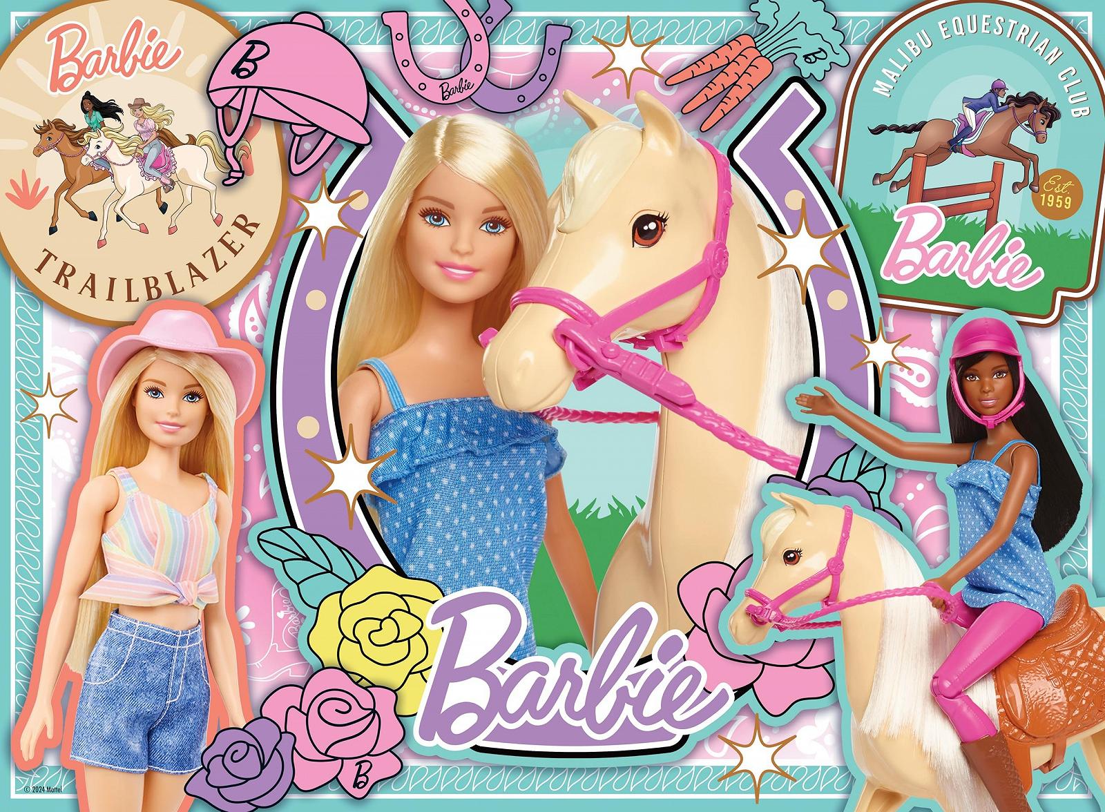 Пазл Ravensburger Barbie XXL 100 деталей 49 x 36 см, фото №2