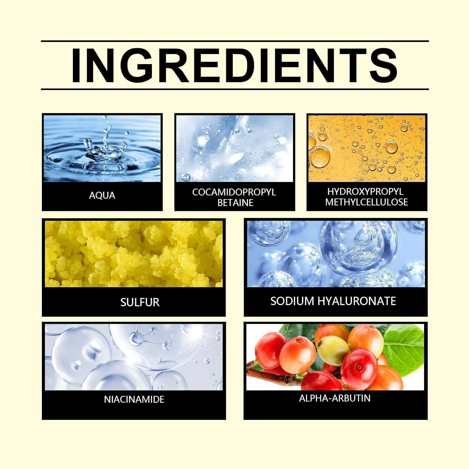 Гель для душу Sulfur Body Wash 3-в-1 з сіркою Глибоке очищення 500 мл, фото №6