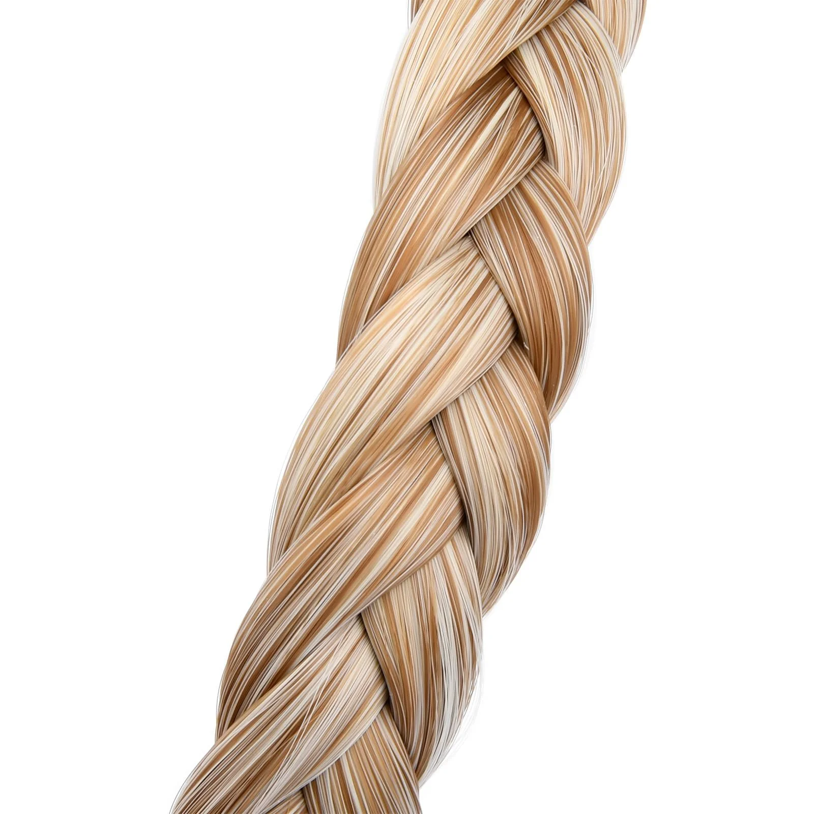 Обруч Плетений 1.5 см З Зубцями З Косами Світле Волосся Пісочний Блондин, фото №3