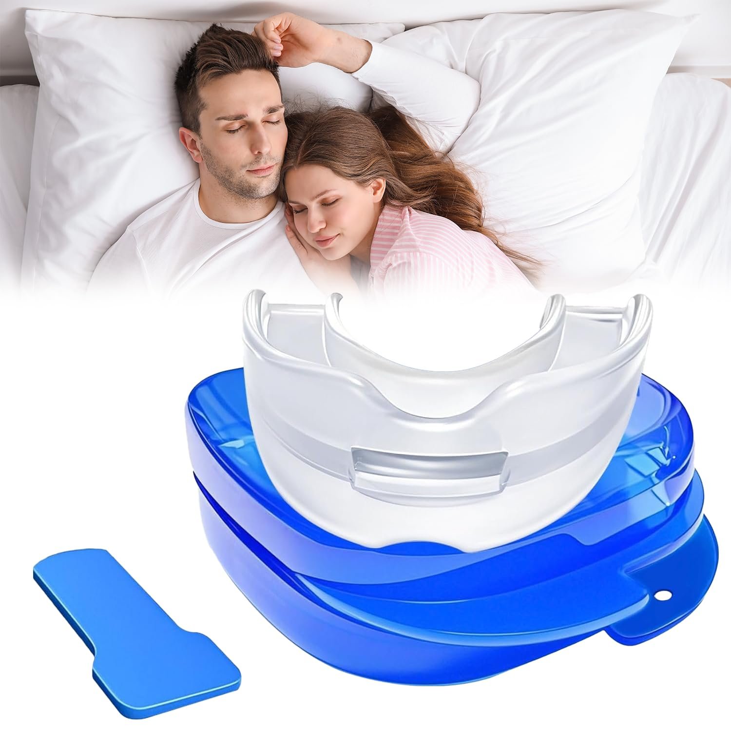 Капа від хропіння YUNYU Набір з трьох штук 8.5 см x 7.7 см, фото №1