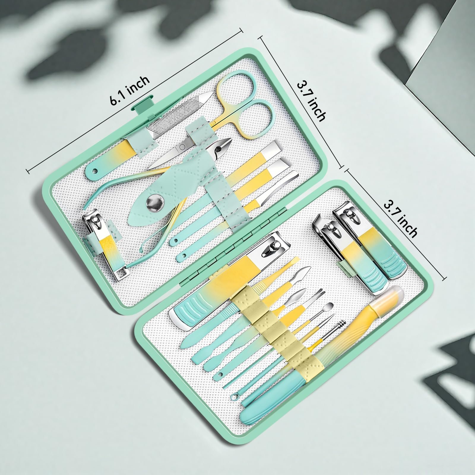 Набір для манікюру Unusverum, 18 предметів, фото №6 Набір для манікюру Unusverum, 18 предметів, фото №6