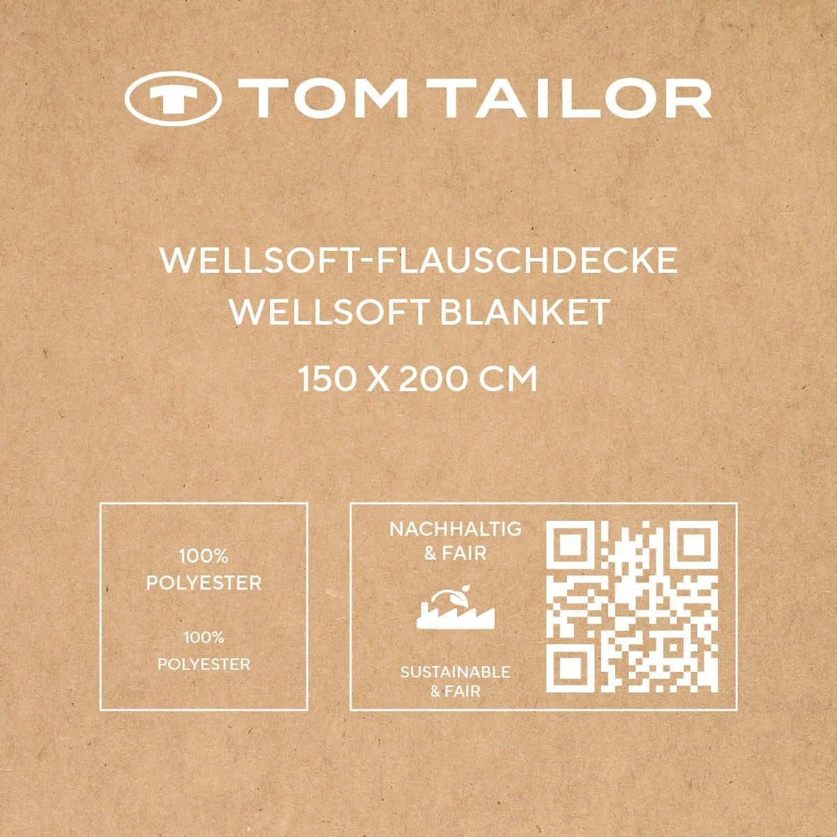 Покривало Tom Tailor Wellsoft Однотонний Світло-Блакитний (Небесно-Блакитний), 150 x 200 см, фото №3