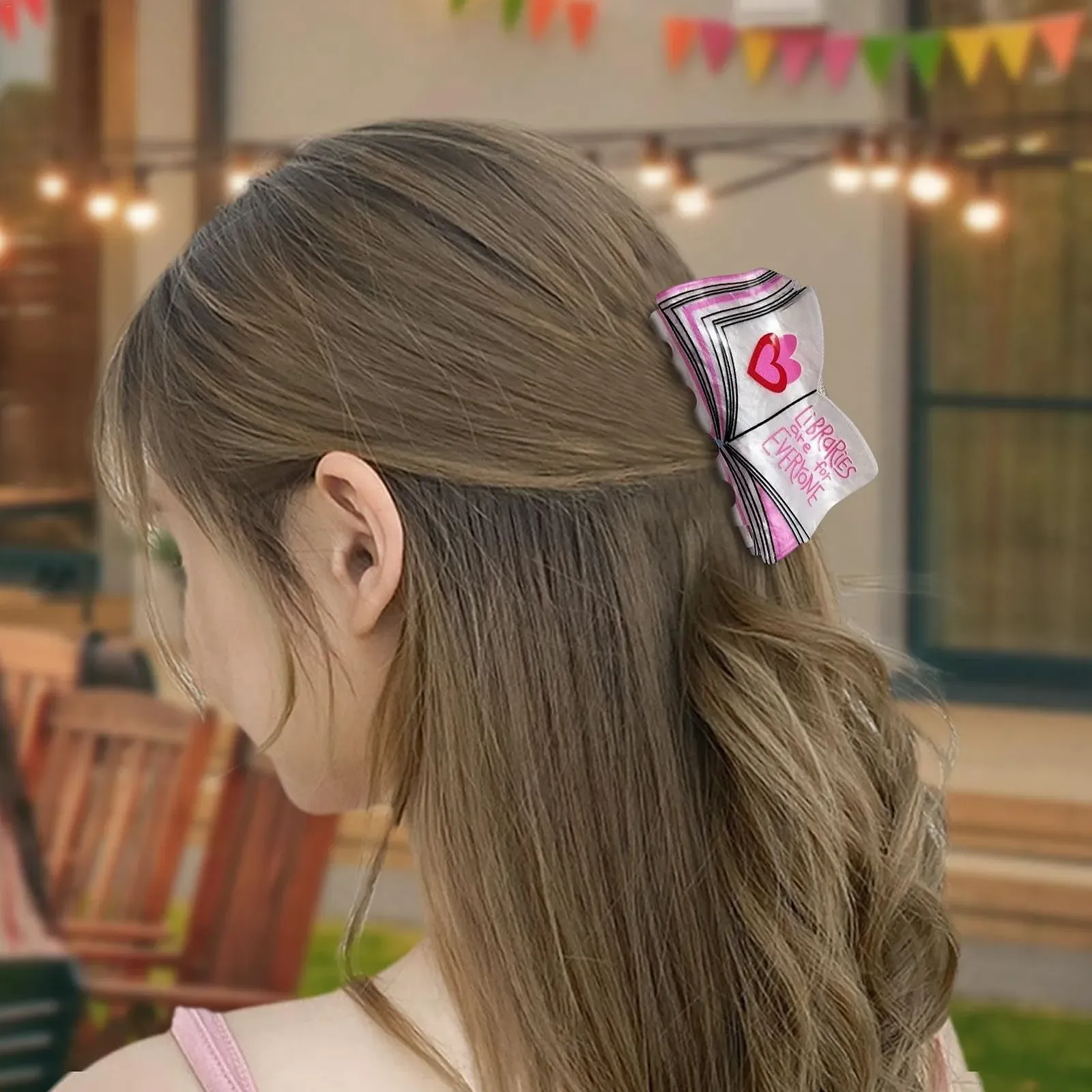 Заколка для волосся Книга, фото №2