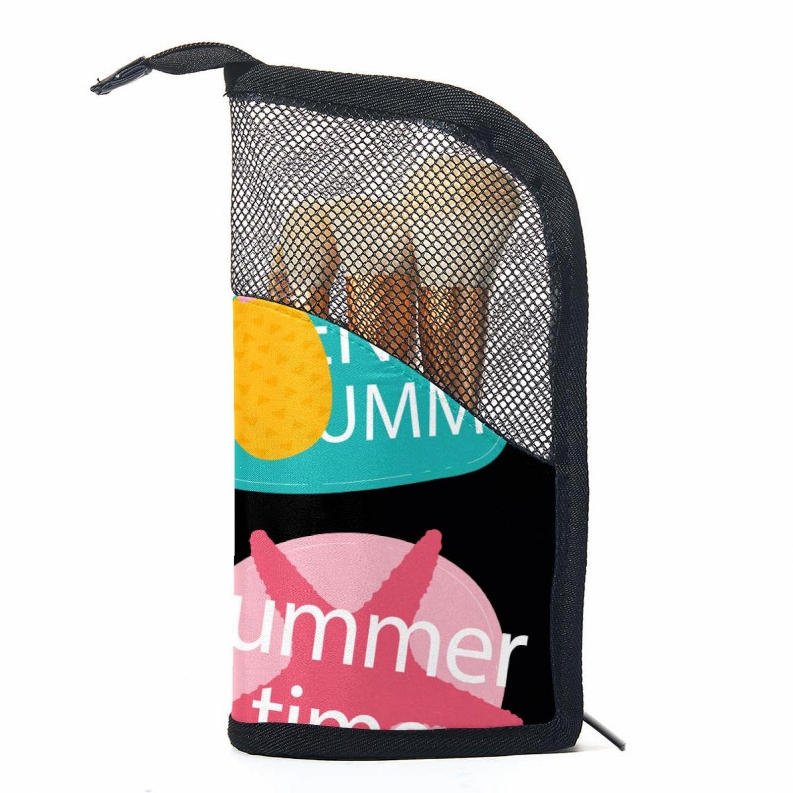 Набір кистей для макіяжу з косметичкою 12 шт, Ozean Sommerzeit Flamingo, фото №1