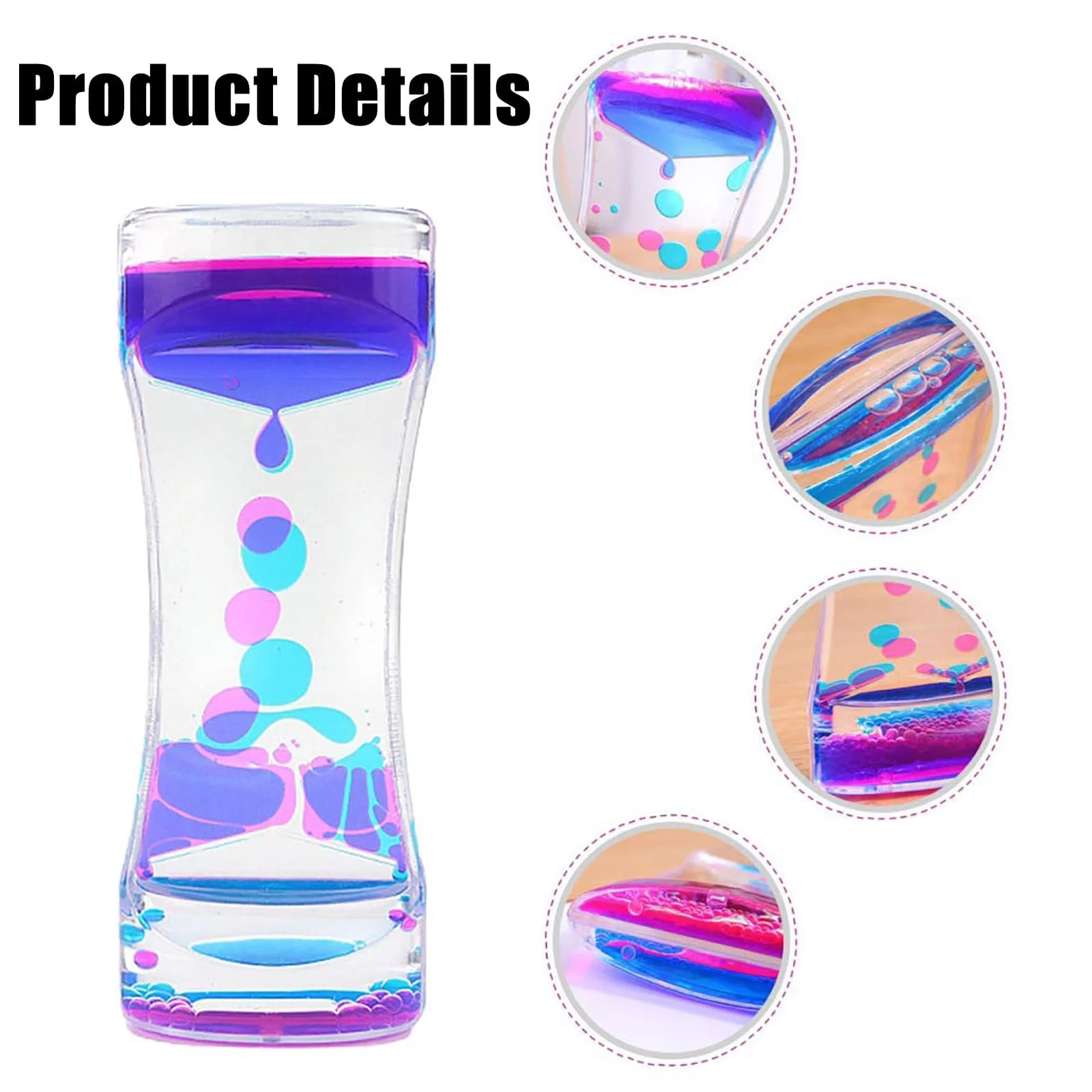 Рідкий пісочний годинник Liquid Motion Timer Набір 2 шт. 13.5 см, фото №3 Рідкий пісочний годинник Liquid Motion Timer Набір 2 шт. 13.5 см, фото №3