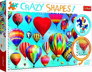 Пазл Trefl Crazy Shapes Colorful Balloons 600 деталей - Фото 1