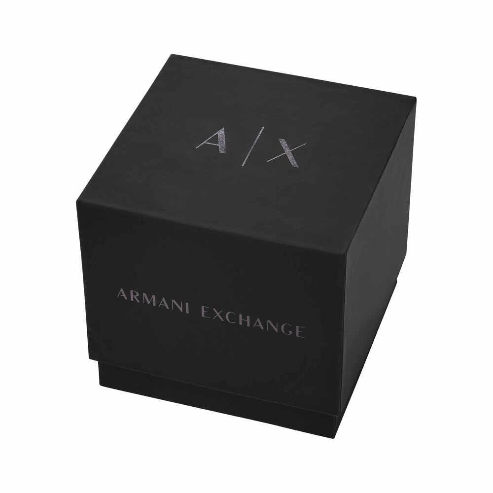 Женские часы Armani Exchange, кварцевый механизм, размер корпуса 40 мм, ремешок из нержавеющей стали, кожи или силикона, фото №8