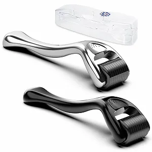 Ролик для бороди GeeRic 0.3 мм, мікроголковий ролик для обличчя та тіла - Фото 1