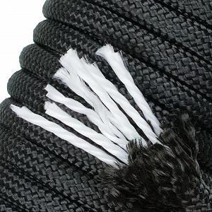 Паракорд Paracord Planet Mil Spec Type III 7 Strand Parachute Commercial Grade, нейлоновий шнур, чорний synthetic.ua - Фото 1