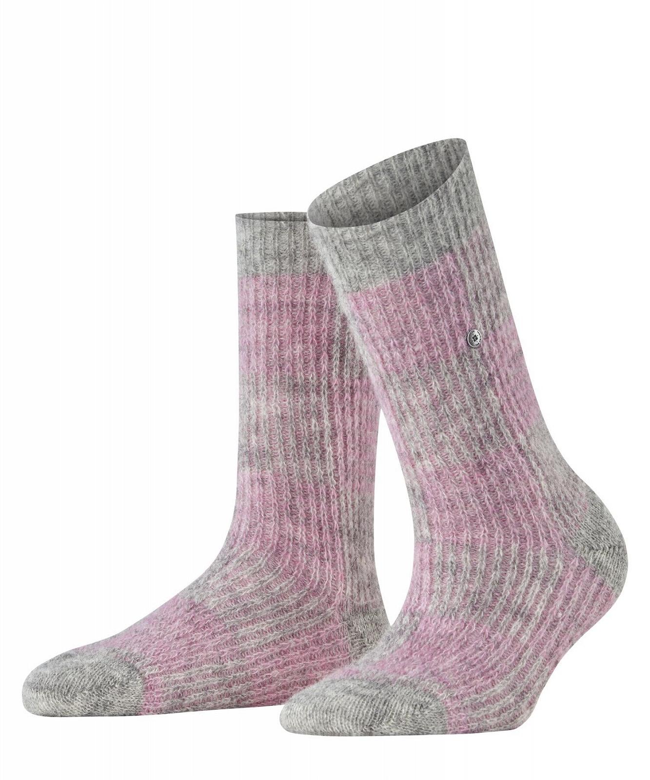 Носки Burlington Charming Checks W So Alpaca Wool с узором, фото №1