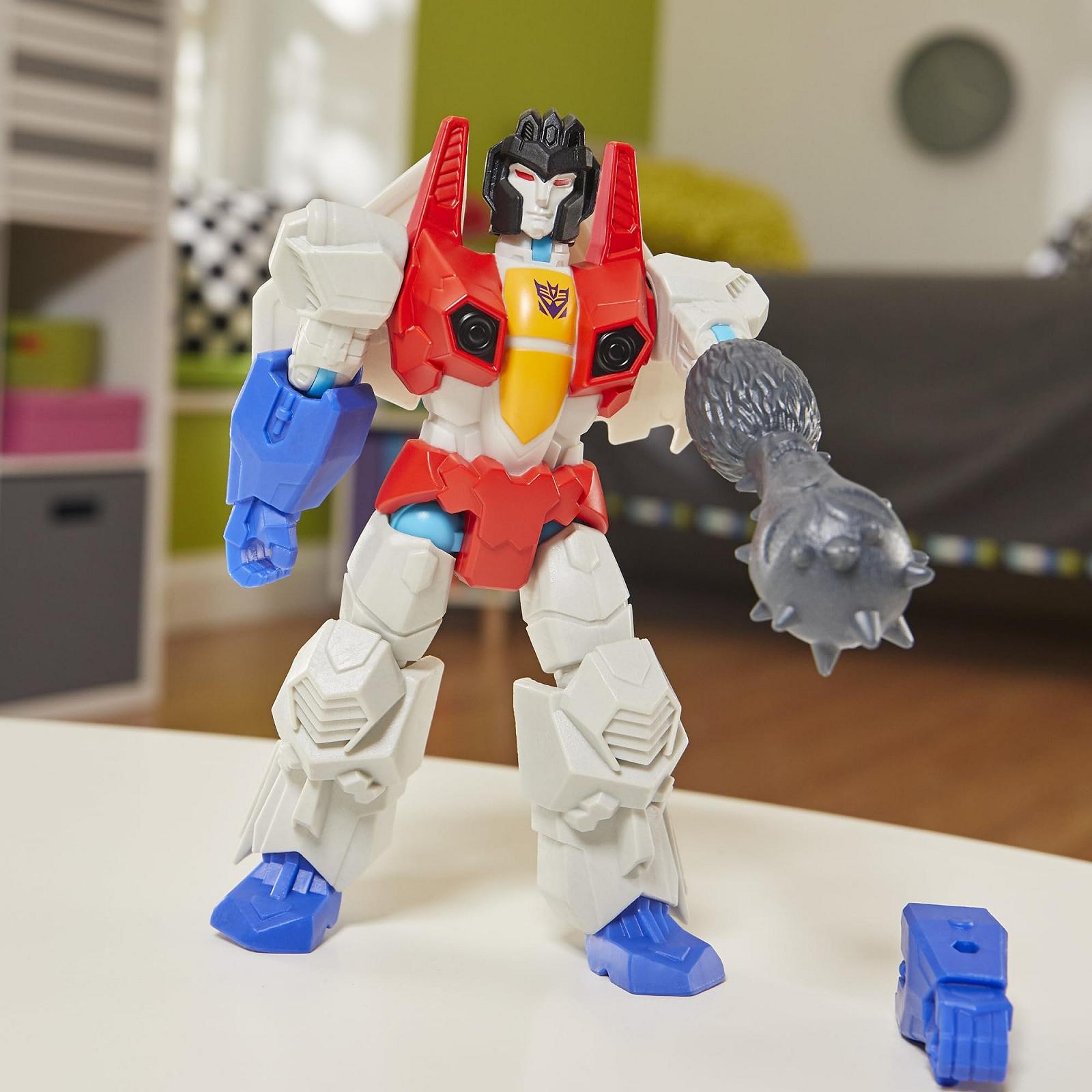 Фигурка Transformers MixMashers Starscream, индивидуально комбинируемая, и аксессуары, фото №5
